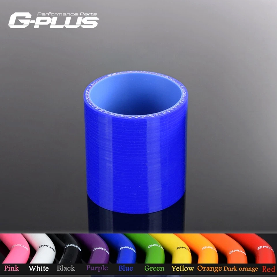 Ajuste para 2 9/16"-2 9/16" tubo acoplador intercooler mangueira de silicone reto 65mm - Imagem 2 de 4