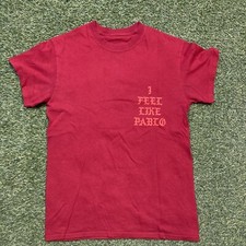 I Feel Like Pablo Shirt Small Kayne West 2016 Hip Hop Rap Tour Tee