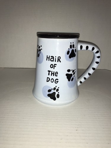 Hair of the dog mug .6 1/2 Inches Tall.5 Inches Across On Bottom. Big Mug - Picture 2 of 6