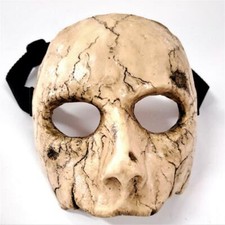 Máscara HALLOWEEN HORROR Accesorios Cabeza Muerta - Máscara Muñeca "Rota" Resina Realista