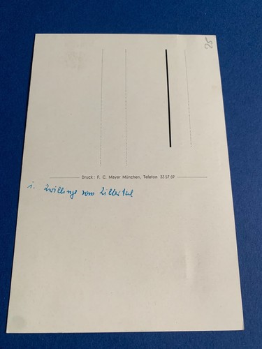 JOACHIM FUCHSBERGER (†2014) 'Winnetou' signed seltene Autogrammkarte 10x15 - Picture 2 of 2