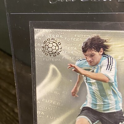 Lionel Messi #165 2007 Futera World Football Card Argentina