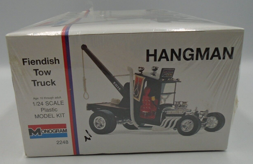 VINTAGE MONOGRAM 2248 HANGMAN 1996 MODEL KIT NEW IN SEALED BOX PLEASE READ - Picture 9 of 12