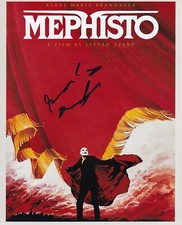 Klaus Maria Brandauer signed autograph 20x25cm Mephisto in person autograph COA