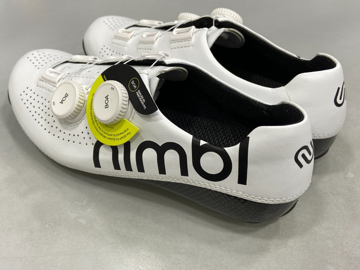 Nimbl Ultimate Road Cycling Shoes (White/Pro-Edition) EU38