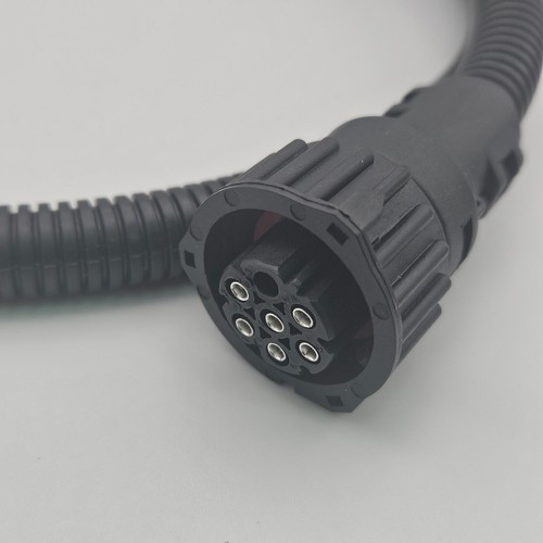 6 PIN TWIST LOCK REAR TAIL LIGHT LAMP DIN CONNECTOR PLUG WITH 1M CABLE LENGTH - Picture 3 of 6