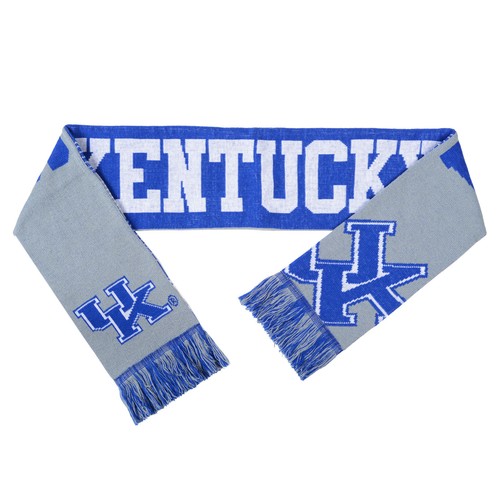 FOCO NCAA Split Logo Scarf - 100% Acrylic Team Scarf For Football & Sports Games