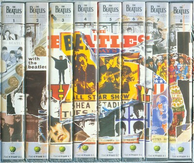 BEATLES - Anthology - 8 VHS Box - Neu OVP