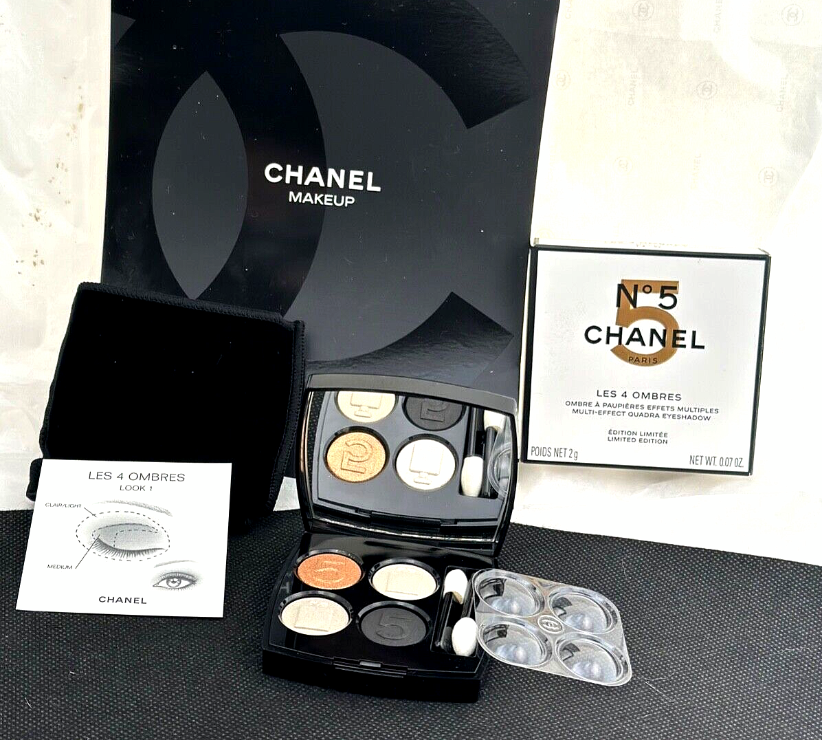 Chanel Intuition Eyeshadow Quad Review, Photos, Swatches