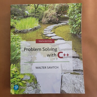 Problem Solving with C++ Paperback Kenrick, Savitch, Walter Mock EXCELLENT CONDI