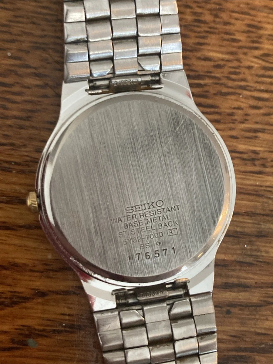 Seiko sales pedometer watch