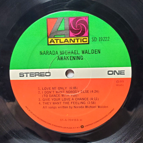 NARADA MICHAEL WALDEN AWAKENING VINYL LP 1979 ATLANTIC RECORDS LOVE ME ONLY SEHR GUTER ZUSTAND + - Bild 9 von 13