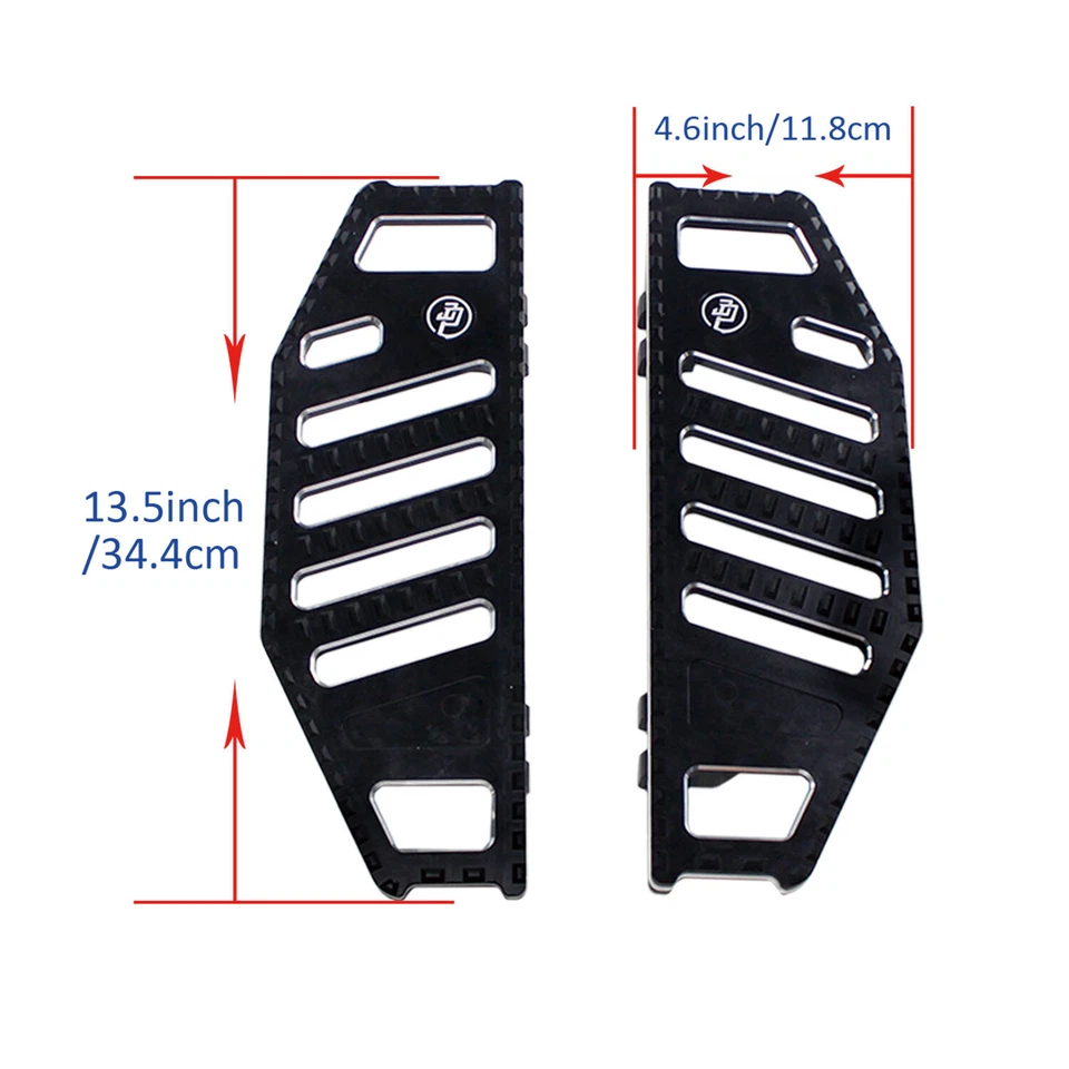 Big Rider Foot Floorboards for Harley Road Street Glide Fat Boy FLSTC Dyna FLD Foto 2 de 4