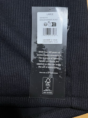 Spyder Herren Outbound Crewneck Sweatshirt, Größe L - Bild 3 von 4