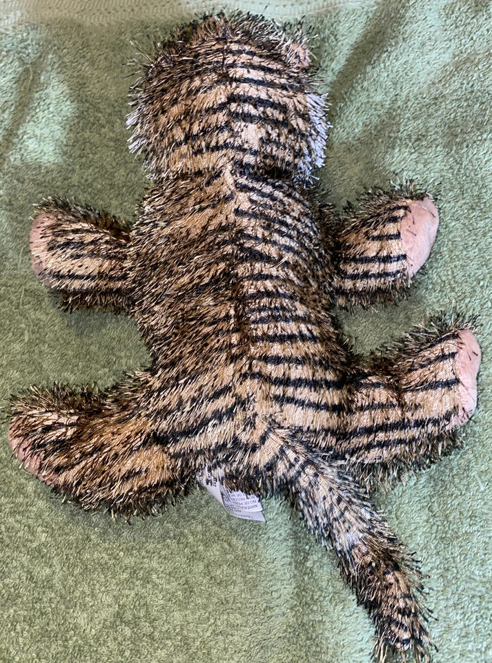 Ganz Webkinz Tiger Plush 9" Stuffed Animal Safari Africa Toy Brown Black White - Image 3 of 4