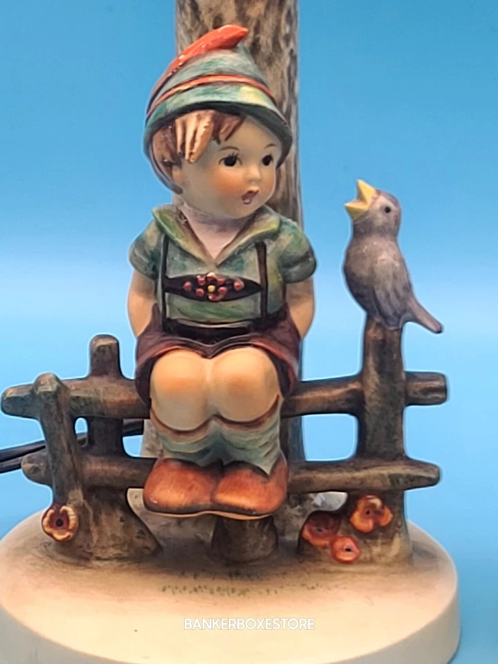 2 pares de lámparas Hummel Companian Wayside Harmony - Just Resting Girl & Boy Alemania Foto 3 de 4