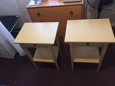 Ikea Hemnes Chest Of Draws And Side Tables Dressers Drawers