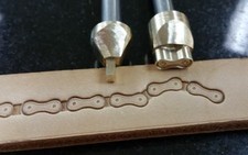 Bicycle Chain Leather Stamp Tools Stamps Stamping Carving Brass Tool Crafting
