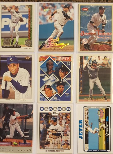 Derek Jeter 1993 UD, 1994 Topps Rookies modern lot of 51 (NY Yankees) - Bild 2 von 6