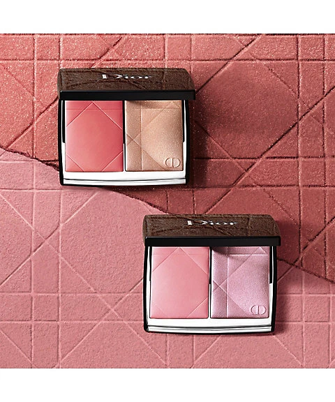 Многофункциональная палитра для лица DIOR Rouge Blush Colour & Glow цвет и хайлайтер Duo - Изображение 3 из 4