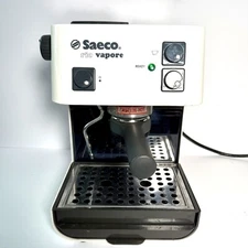 Saeco Rio Vapore Professional Espresso Machine White Made in Italy 110V READ