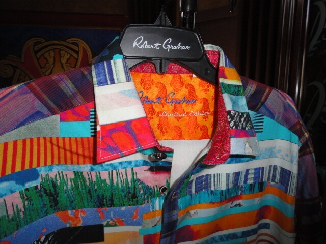 Robert Graham Breaking Lands Limited Edition Long Sleeve Shirt. Size Medium View 5