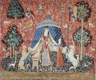 Tapestry Wall Hanging Lady And Unicorn A Mon Seul Desir Small Wall Artwork