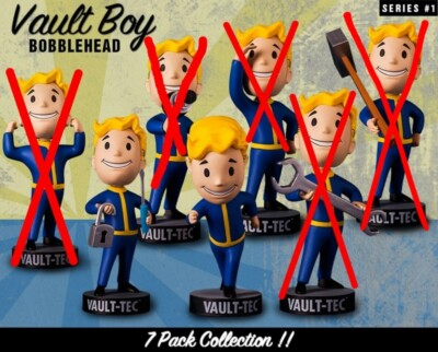 1 Bobblehead nach Wahl, FALLOUT 4, Vault Boy, Pipboy, Wackelkopf, Serie #1, NEU