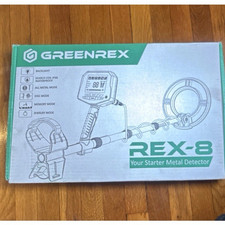 GREENREX REX-8 Ground Search Metal Detector Backlight Waterproof Jewelry Mode