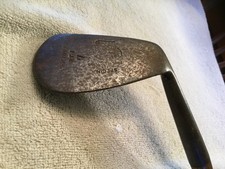 Antique Vintage Tom Stewart Scotland RTJ Hickory Mashie Niblick