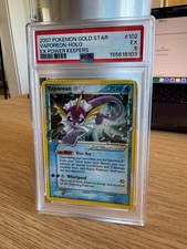 Pokemon Power Keepers Vaporeon 102/108 [Gold Star] - Power Keepers (PK) - PSA5