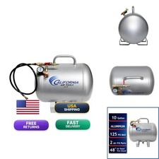 California Air Tools Cat-aux10a 10 Gallon Aluminum Air Tank Silver California Air Tools Cat-aux10a 10 Gallon Aluminum Air Tank Silver