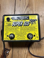 Fi-shock Super505 Ss-505 Electric Fence Energizer Charger As-is Untested Fi-shock Super505 Ss-505 Electric Fence Energizer Charger As-is Untested