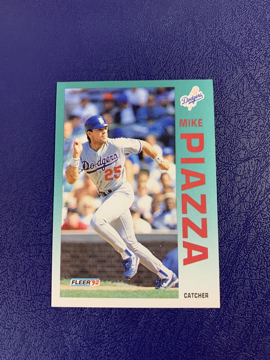 Fleer Mike Piazza Baseball Sports Trading Card Singles Rookie for