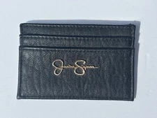 jessica simpson black small card wallet
