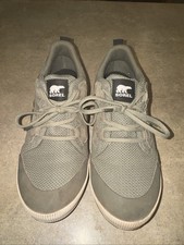 Sorel Out N About III Low Sneaker Shoes Waterproof Stone Green Sz 11