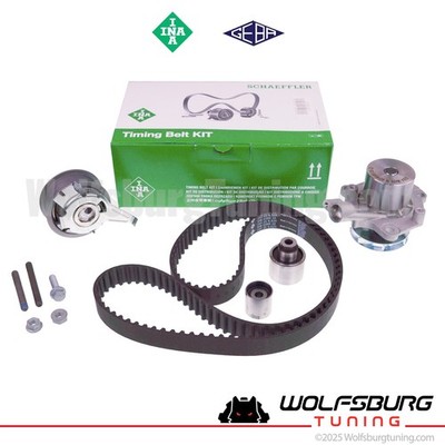 OEM INA Timing Belt Kit Metal Water Pump 2015 VW TDI Jetta Golf Passat CRUA CVCA