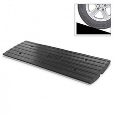 Pyle Professional Extendable Vehicle Curb Ramp For Driveway - Black Pcrbdr24