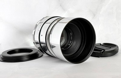 HELIOS-44-2 58mm f/2 KMZ Soviet Lens M42 + Canon EF Adapter Swirly Bokeh