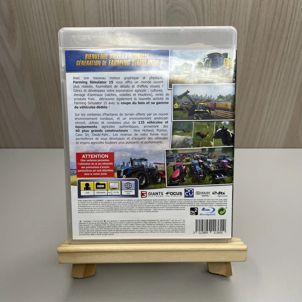 FARMING SIMULATOR 15 Gioco per PS3 Playstation 3 Multilingua (ITA) PAL - Immagine 3 di 3
