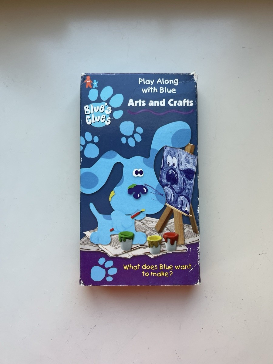 Blue's Clues Arts and Crafts VHS Tape 1998 Nick Jr. | eBay Blue's Clues Arts and Crafts VHS Tape 1998 Nick Jr. | eBay