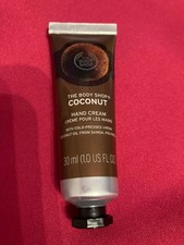 THE BODY SHOP Coconut Hand Cream Moisturizer 30mL /1 fl.oz. New Travel Size