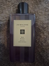 Jo Malone Red Roses Bath Oil 250ml Brand New