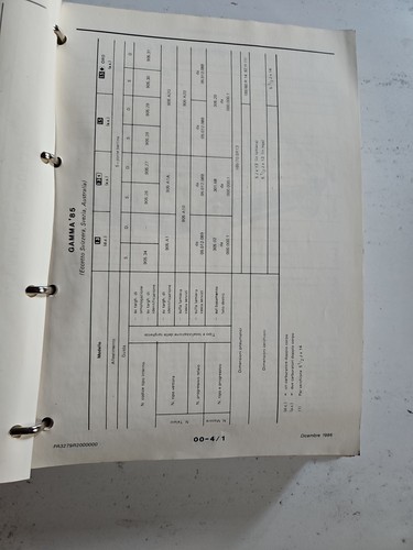 Alfa Romeo 33 Auto komplett Reparaturanleitung Baujahr 1986 - Bild 8 von 10