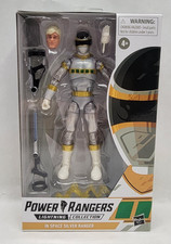 NEW 2021 Hasbro POWER RANGERS Lightning Collection ZHANE In Space SILVER RANGER