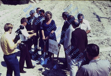 1973 35mm Slide Rolling Hills Estates California City Hall Ground Break #12506
