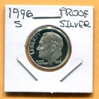 Gem 1996-S Proof Cameo Silver Roosevelt Dime - Free Shipping