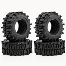 1.3 RC Crawler Tires 64mm 24mm 1/24 All Terrain Soft Rubber Mud Slingers