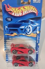 2001 Hot Wheels Collector No #119 SHO-STOPPER Red Sho-Stopper Base Chrome Pr5 Sp