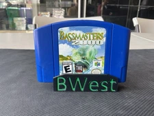 Nintendo 64 Bassmaster 2000 N64 Cartridge Tested